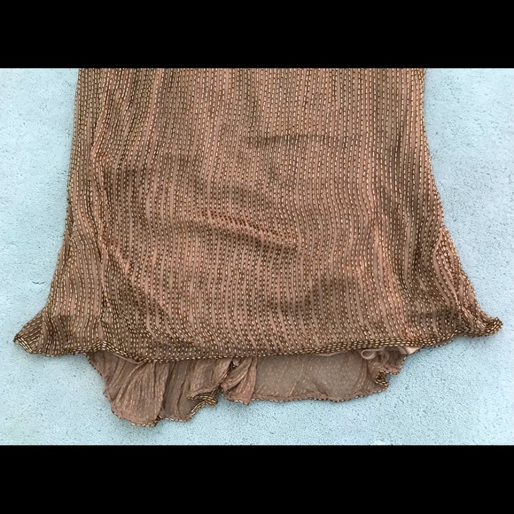 Custom Beaded Gown +Wide Kick-pleat - Picture 11 of 15